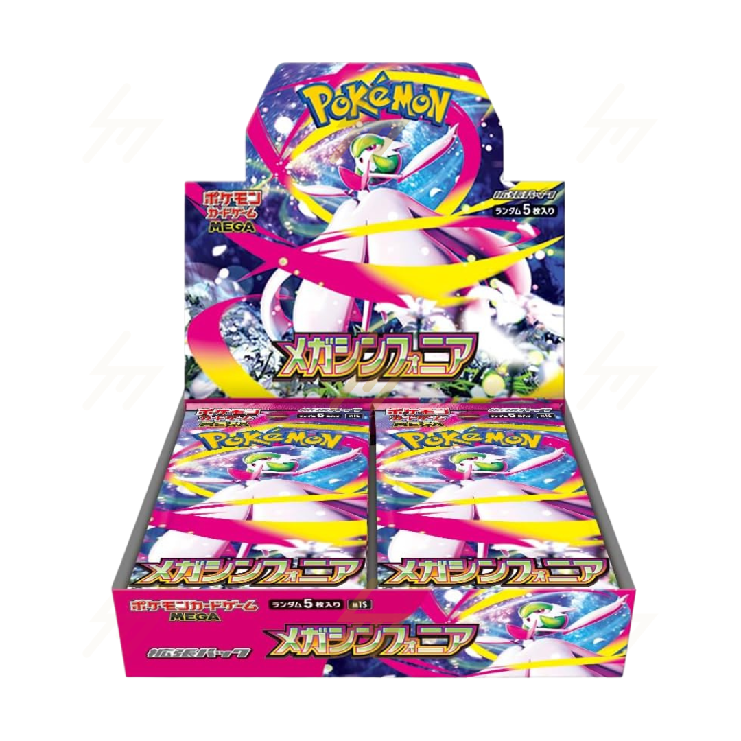m1L & m1S - Pokemon TCG - Booster Box - MEGA - Mega Brave & Mega Symphonia (Japanese)