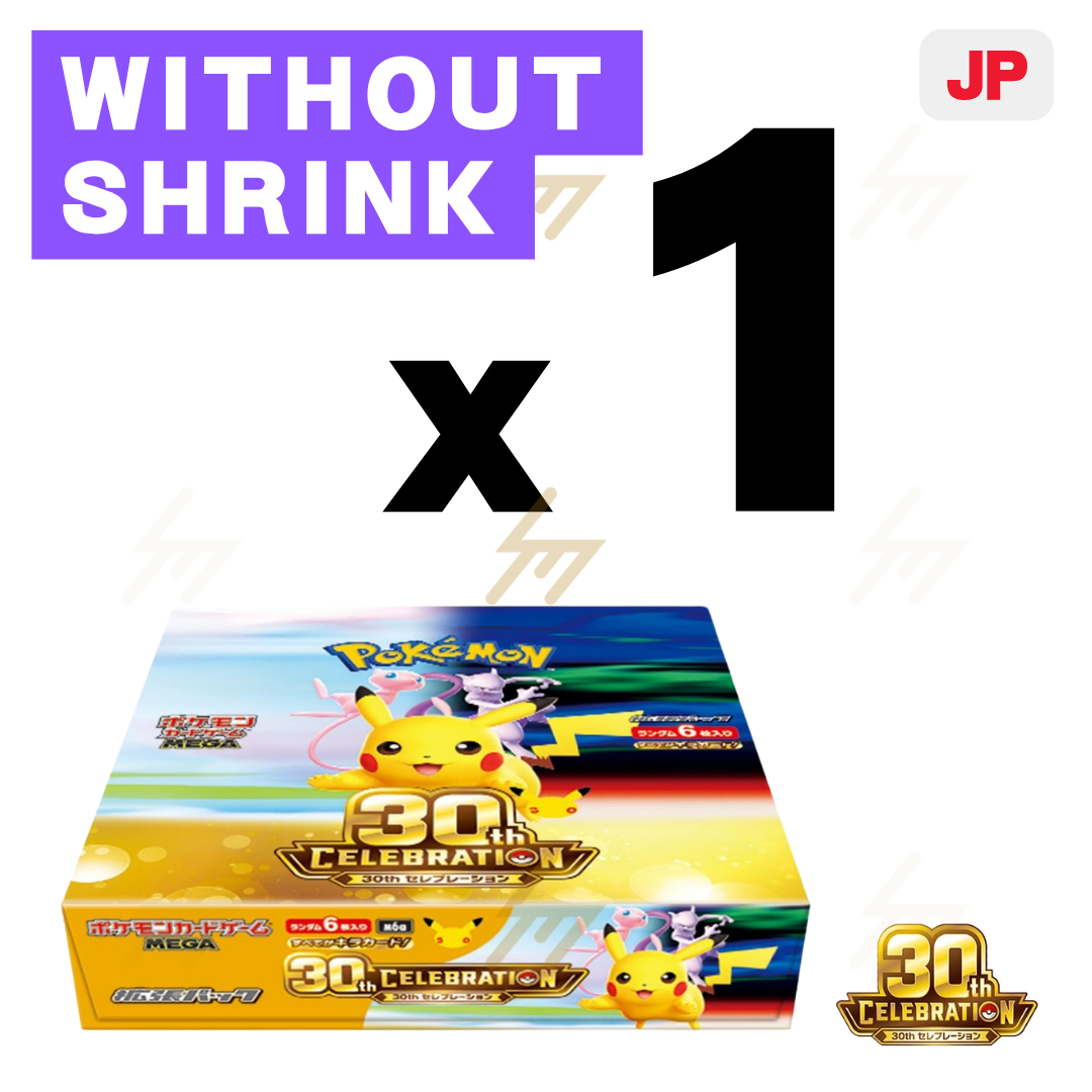 m6a - Pokemon TCG - Booster Box - MEGA - 30th CELEBRATION (Japanese)