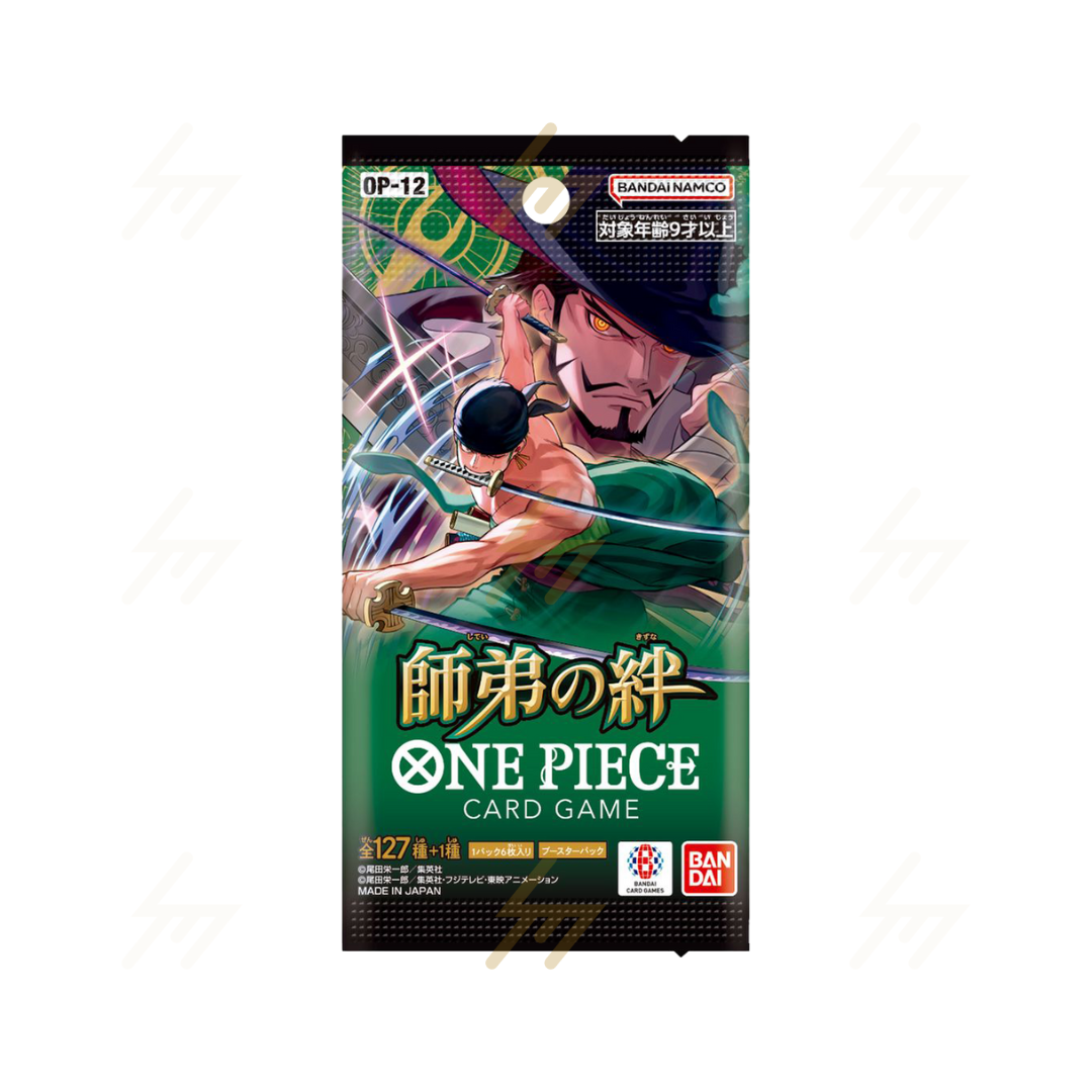 One Piece - OP12 - Bonds of Master and Disciple (Japanese)
