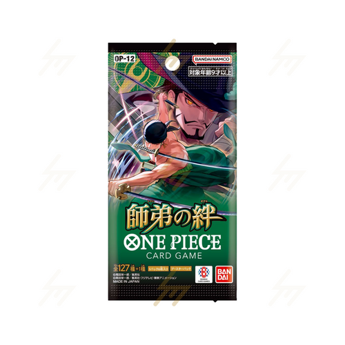 One Piece - OP12 - Booster Pack - Bonds of Master and Disciple
