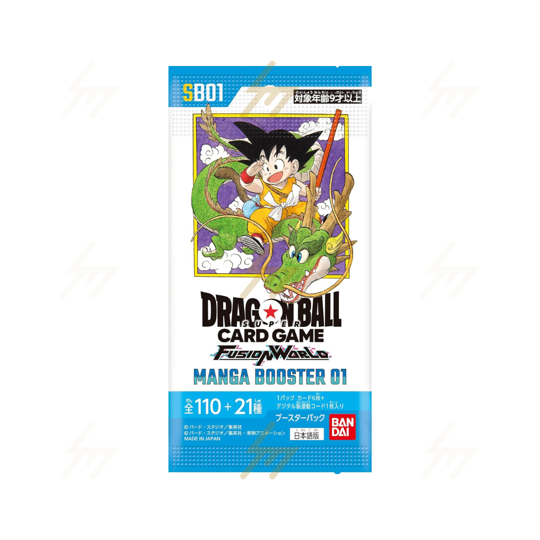 SB01 - Dragon Ball Super Card Game Fusion World - Booster Box - MANGA BOOSTER 01 (Japanese)