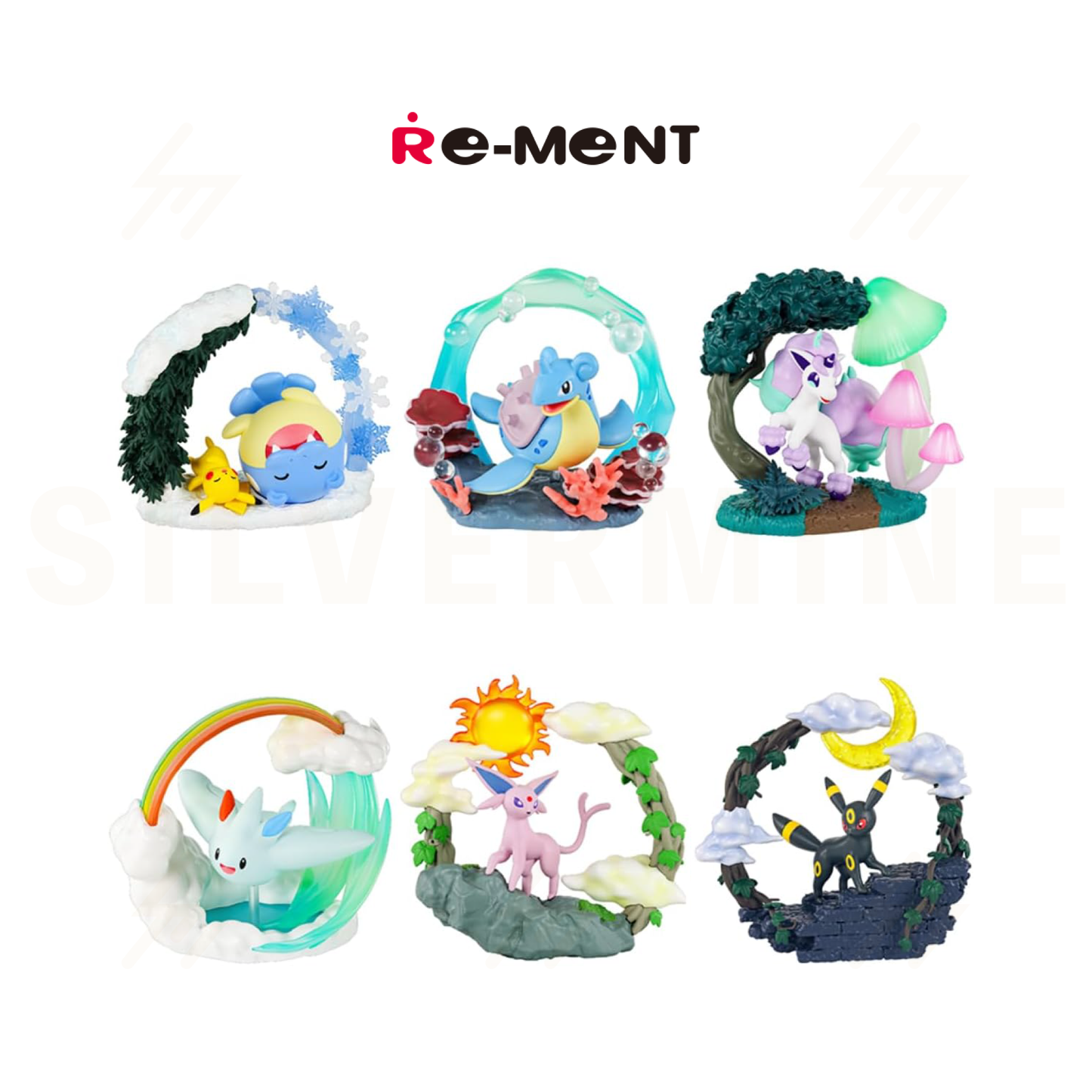 Re-Ment - Blind Box - Pokemon - Circular Diorama Collection