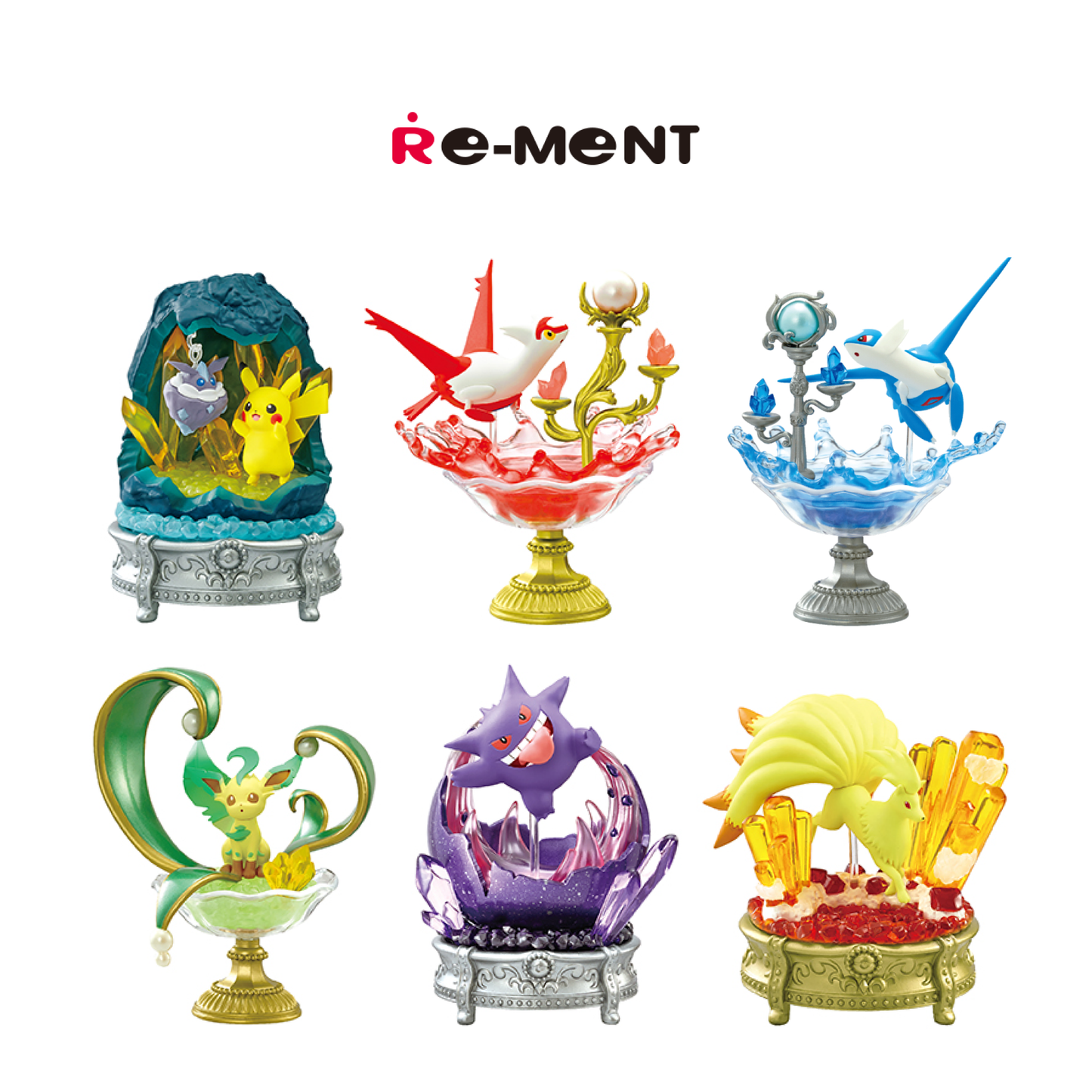 Re-Ment - Blind Box - Pokemon - GEMSTONE COLLECTION: The Shining Miracle of Mysteries