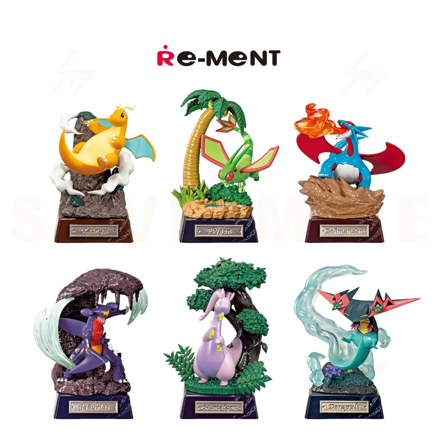 Re-Ment - Blind Box - Pokemon POCKET STATUE -Dragon Type-