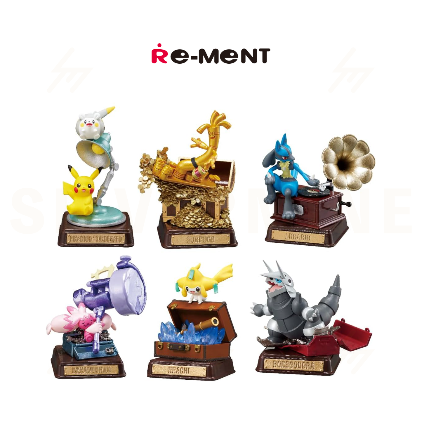 Re-Ment - Blind Box - Pokemon - Vintage Collection (Type: Steel)