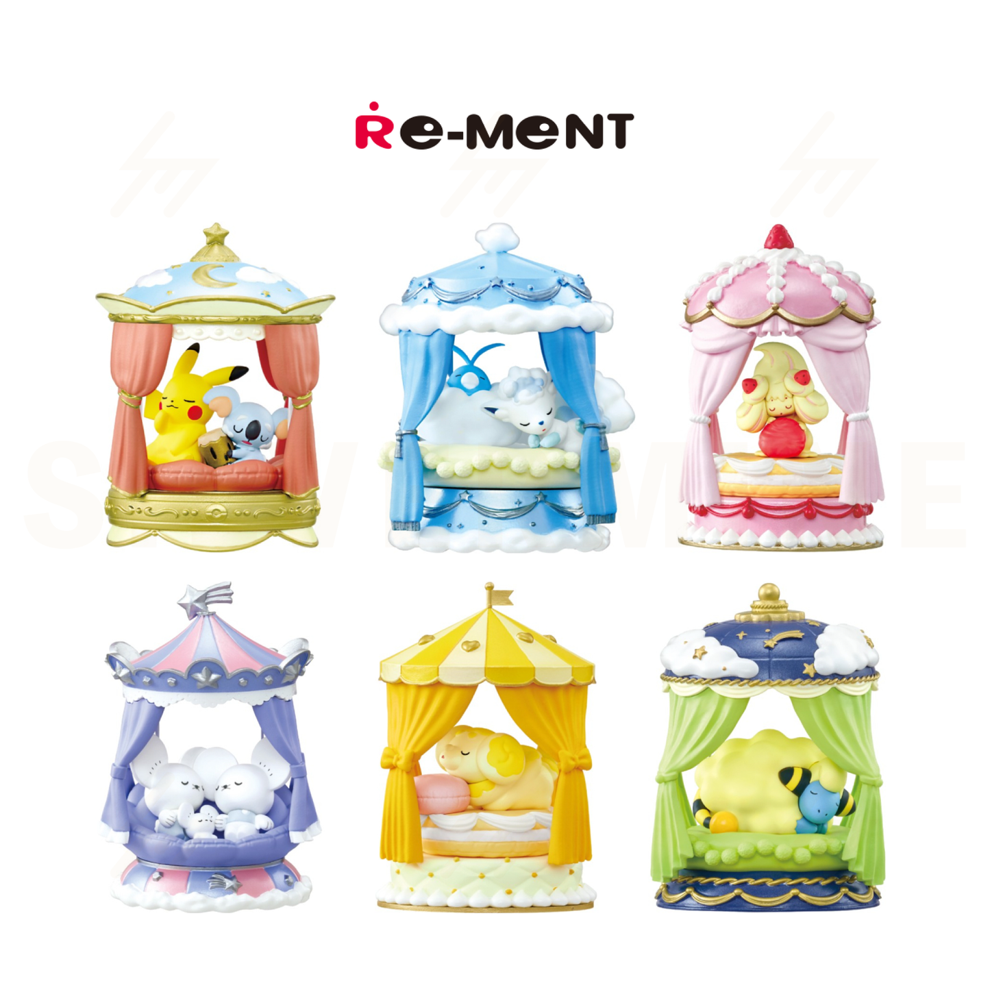 PRE-ORDER: Re-Ment - Blind Box - Pokemon - Nighty Nighty Collection