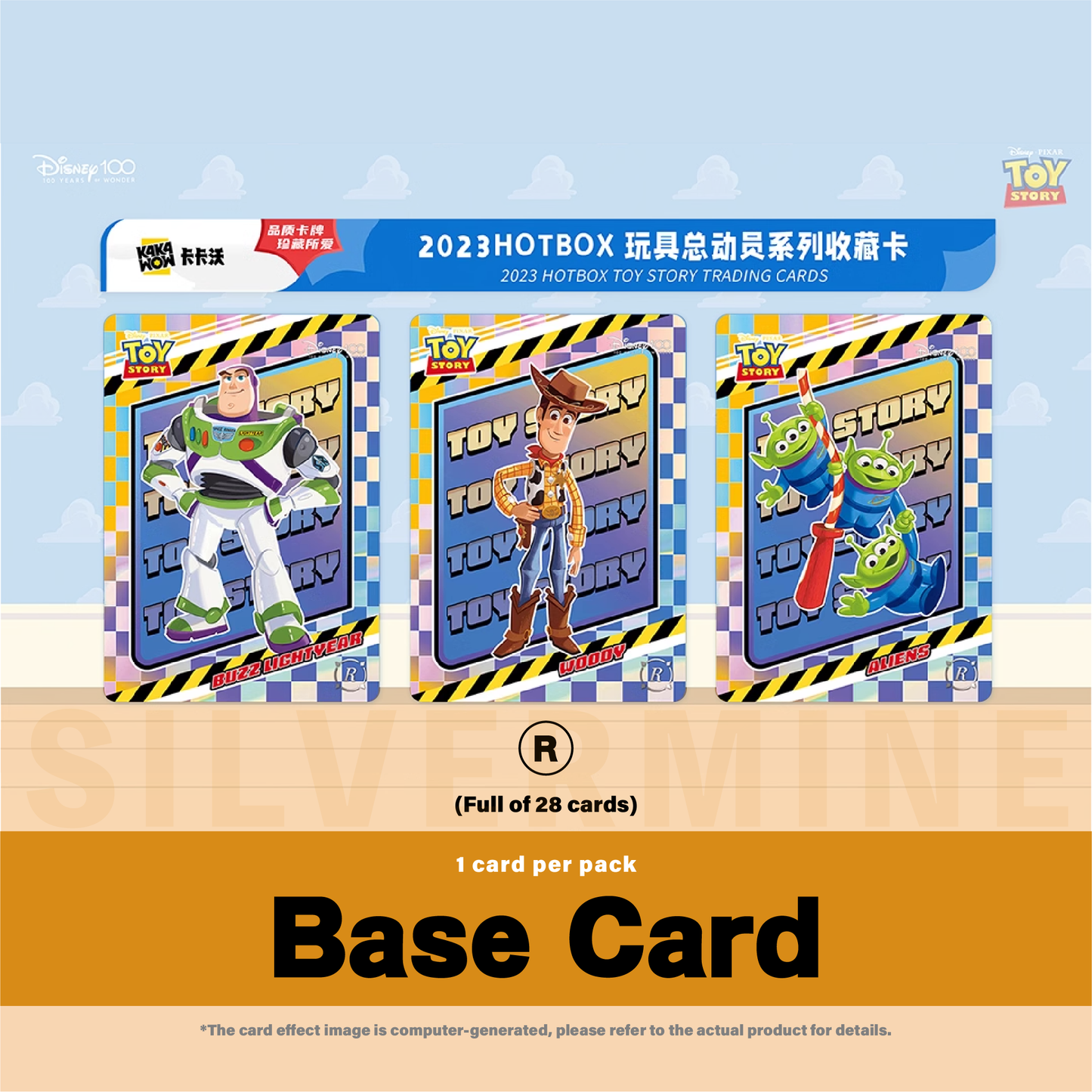 KAKAWOW - Booster Box - 2023 HOTBOX Toy Story Trading Cards