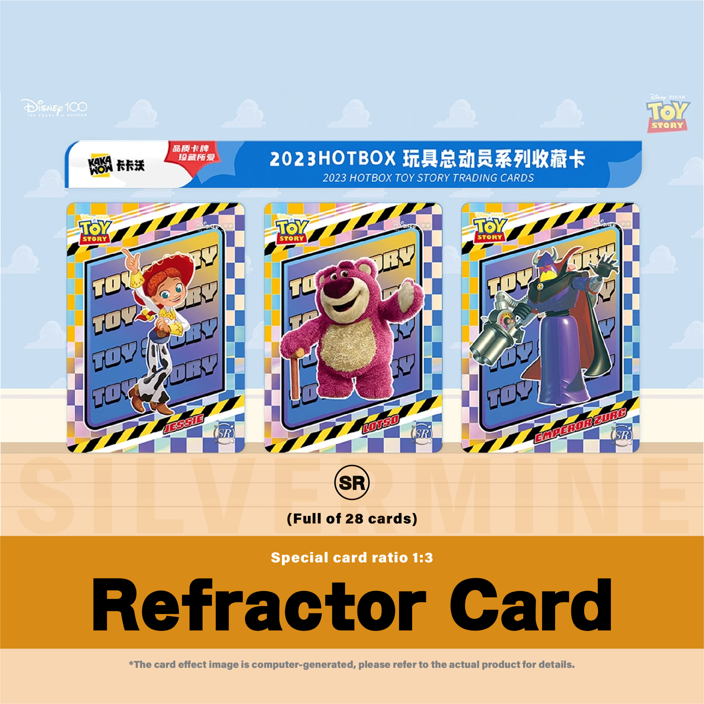 KAKAWOW - Booster Box - 2023 HOTBOX Toy Story Trading Cards