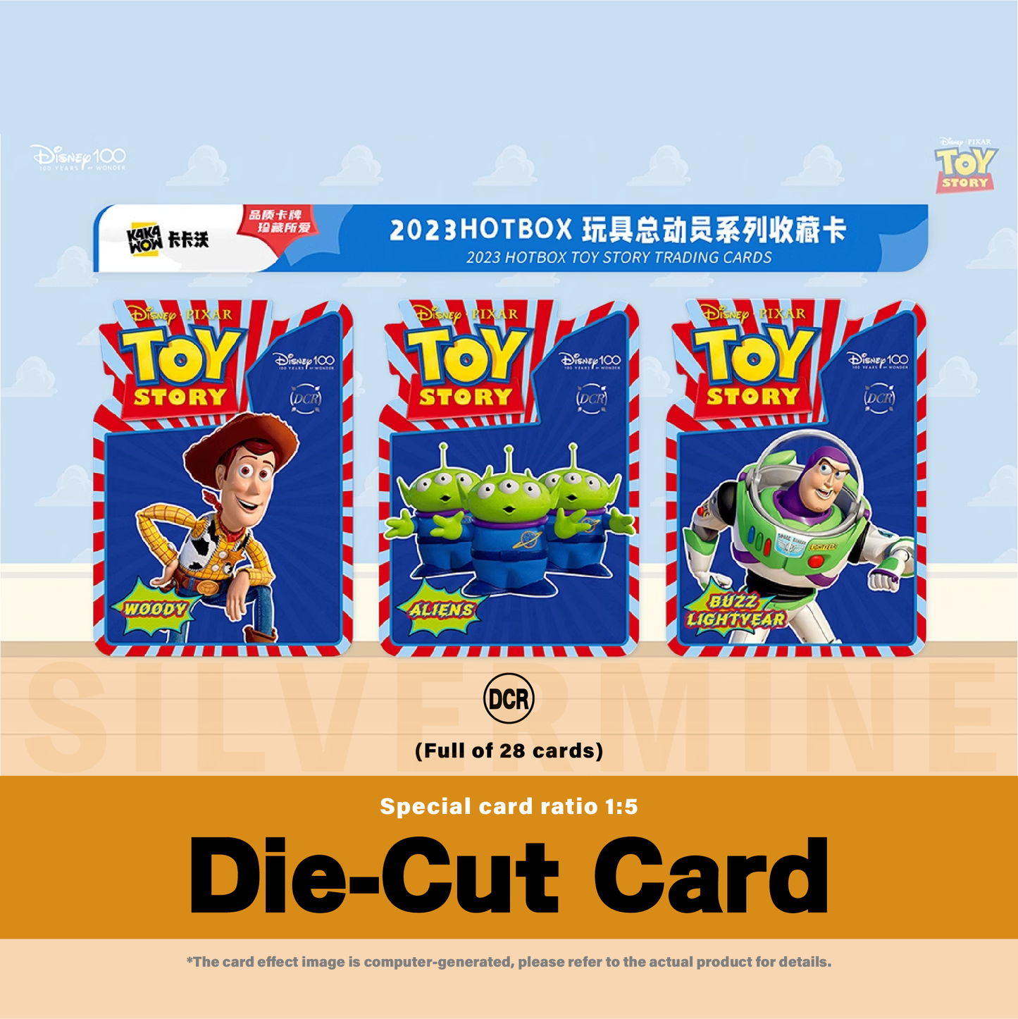 KAKAWOW - Booster Box - 2023 HOTBOX Toy Story Trading Cards