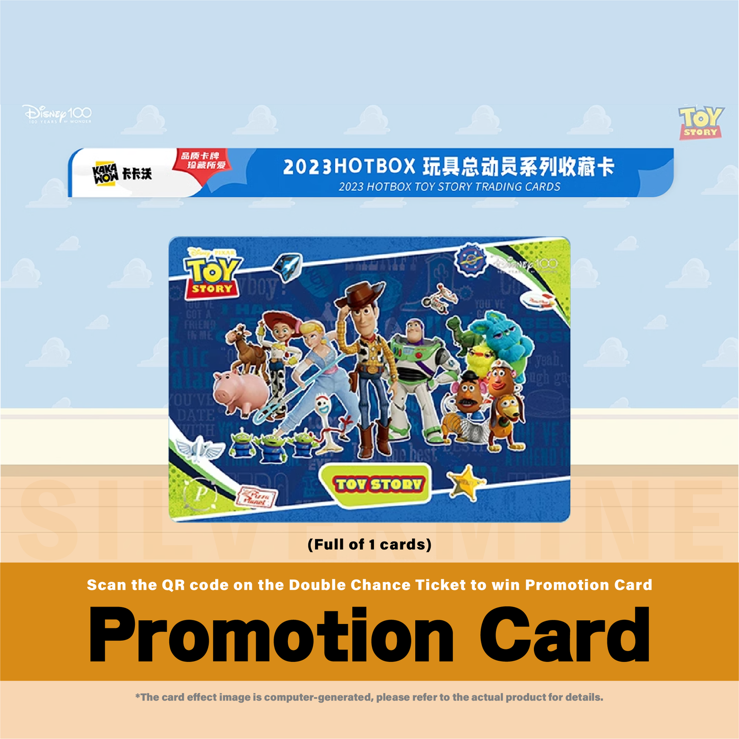 KAKAWOW - Booster Box - 2023 HOTBOX Toy Story Trading Cards