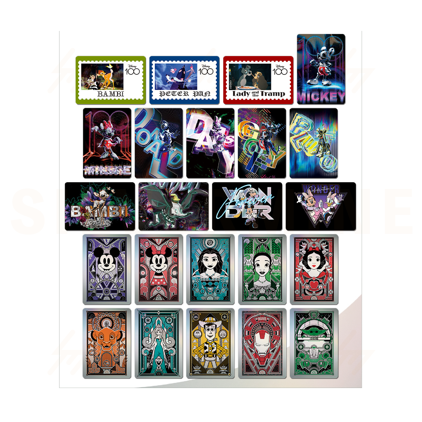 Carddass - Booster Box - Disney 100 Wonder Card Collection