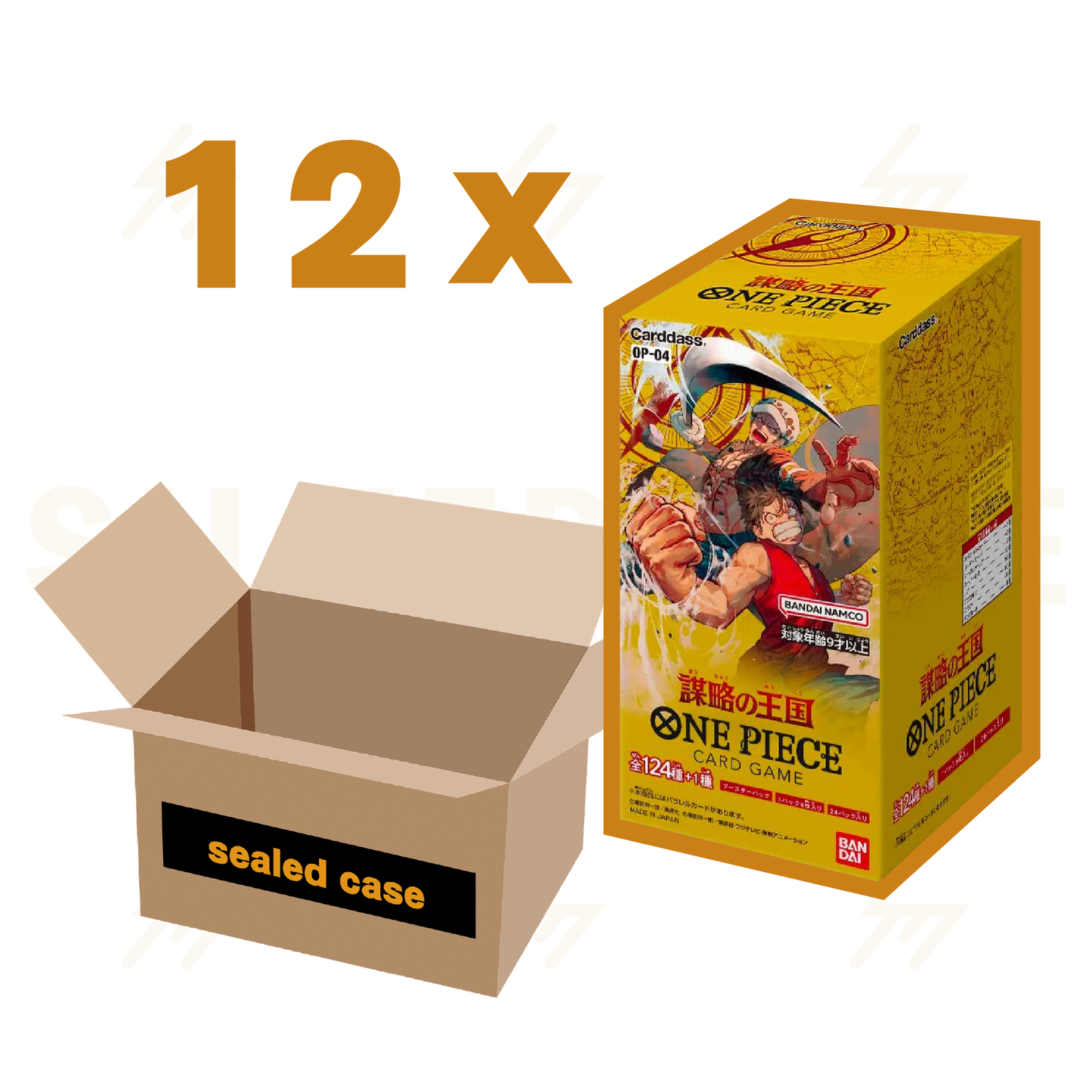 One Piece - OP04 - Booster Case - Kingdoms of Intrigue