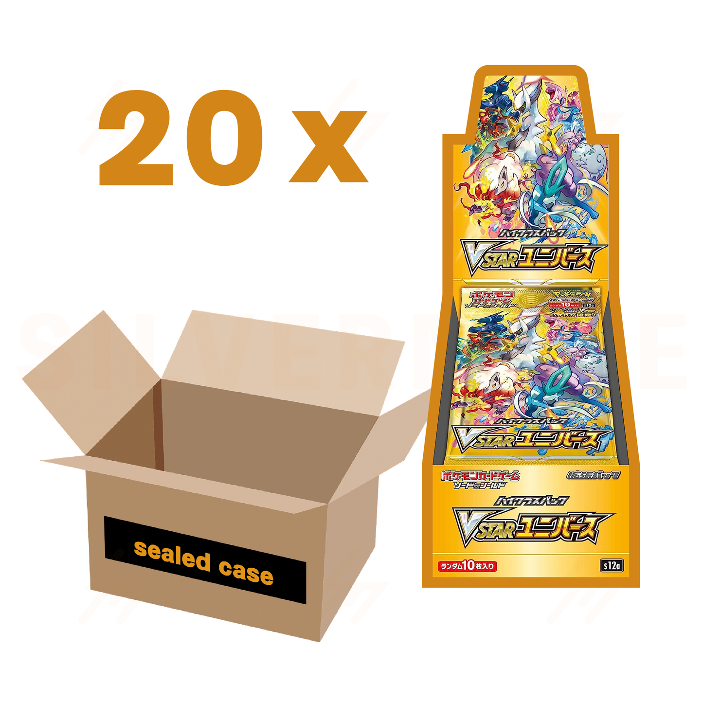 s12a - Pokemon TCG - Booster Case - Sword & Shield - VSTAR Universe