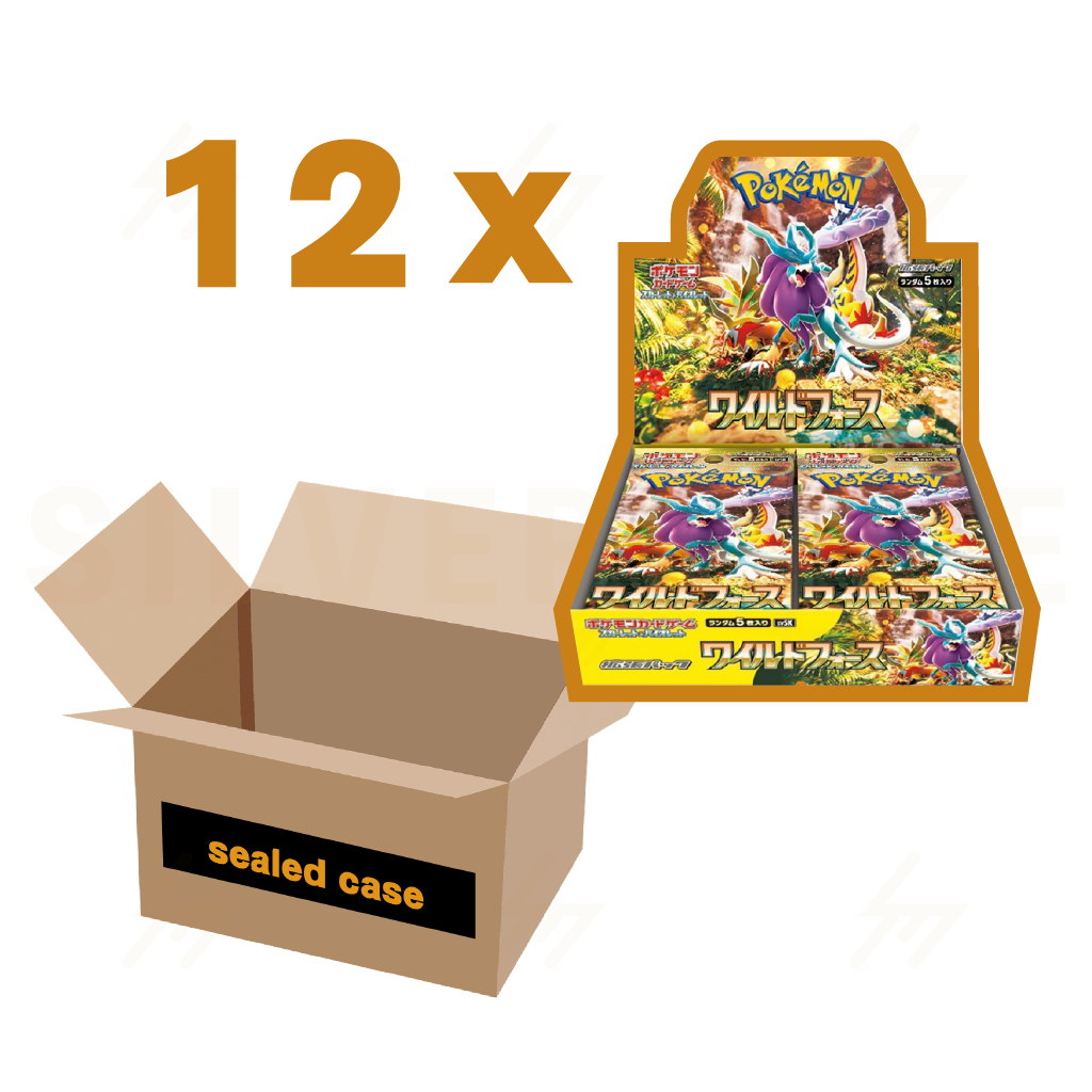 sv5K & sv5M - Pokemon TCG - Booster Case - Scarlet & Violet - Wild Force & Cyber Judge