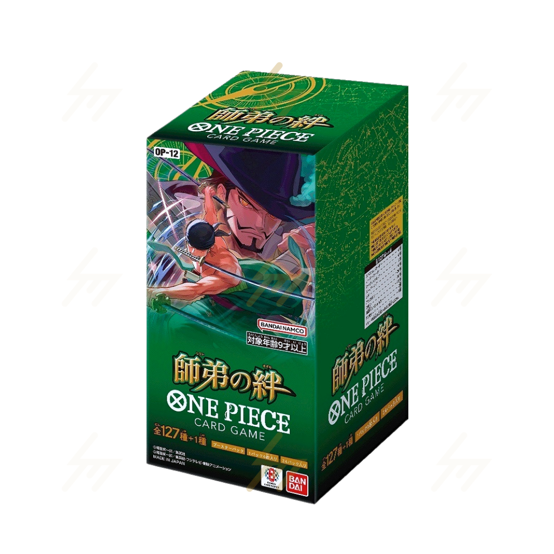 One Piece - OP12 - Bonds of Master and Disciple (Japanese)