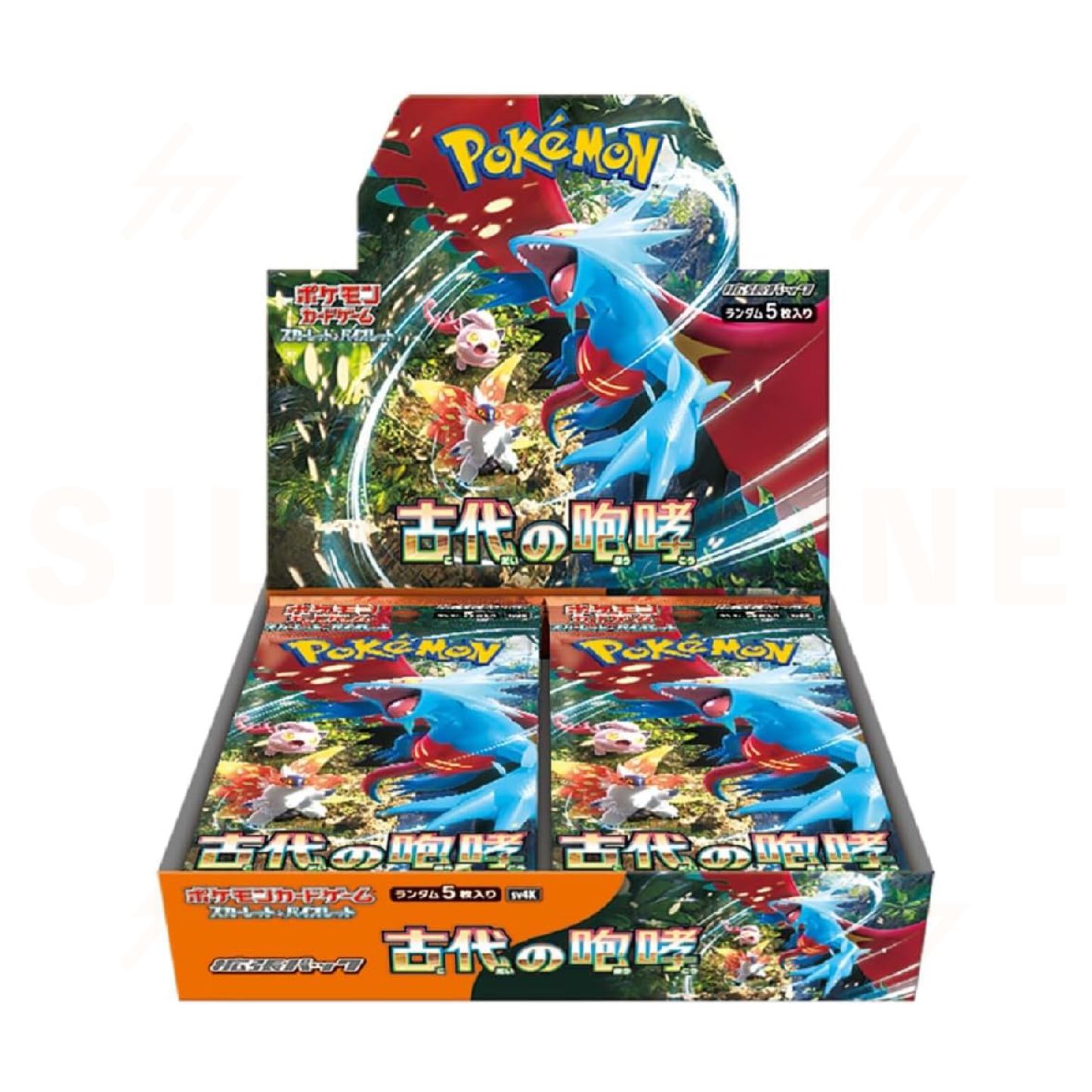 sv4K & sv4M - Pokemon TCG - Booster Box - Scarlet & Violet - Ancient Roar & Future Flash (Japanese)
