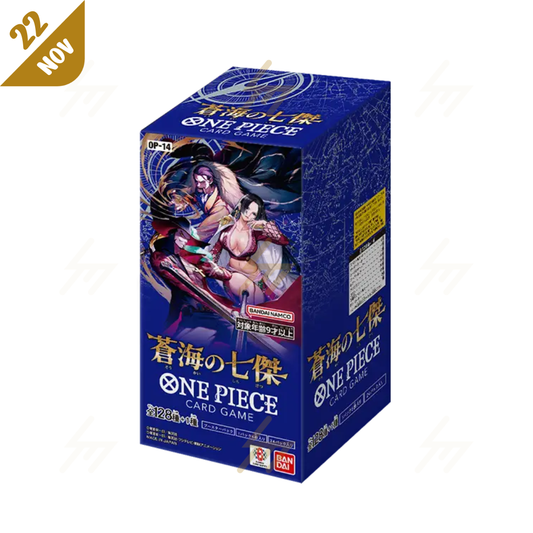 PRE-ORDER: One Piece - OP14 - Seven Heroes of the Blue Sea (Japanese)