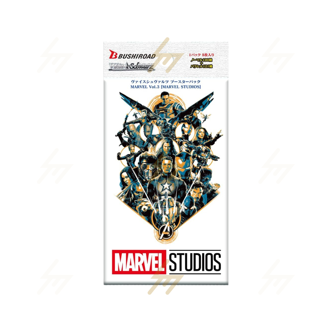 PRE-ORDER: Weiss Schwarz - Booster Box - MARVEL Vol.3 [MARVEL STUDIOS] (Japanese)