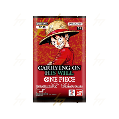 PRE-ORDER: One Piece - OP13 - CARRYING ON HIS WILL (English)