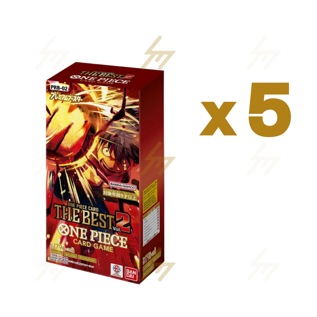 One Piece - PRB02 - ONE PIECE CARD THE BEST vol.2 (Japanese) Silvermine One Piece - PRB02 - ONE PIECE CARD THE BEST vol.2 (Japanese) Silvermine