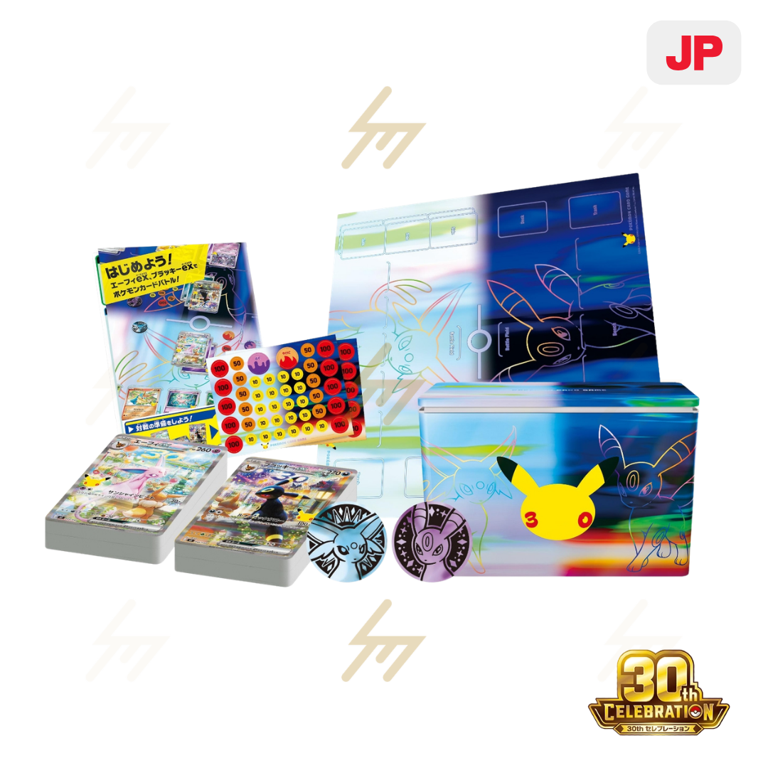 Pokemon TCG - MEGA - 30th CELEBRATION Premium Deck Set: Espeon & Umbreon (Japanese)