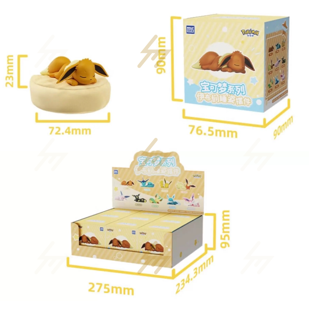 Holly Box - Blind Box - Pokemon - Eevee Evolutions Sleeping Collection