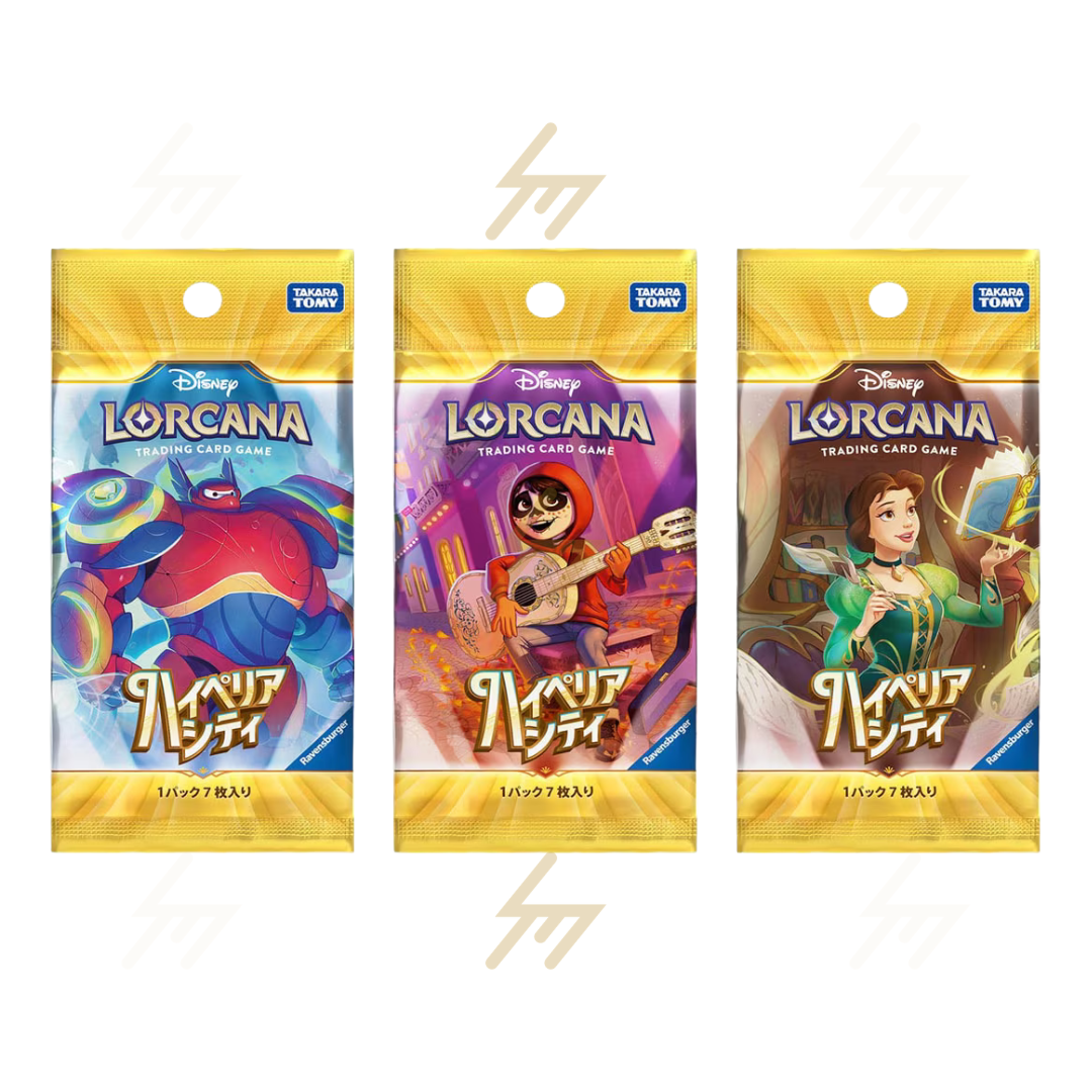 PRE-ORDER: Disney Lorcana TCG - Booster Box - Set 14 - HYPERIA CITY (Japanese)