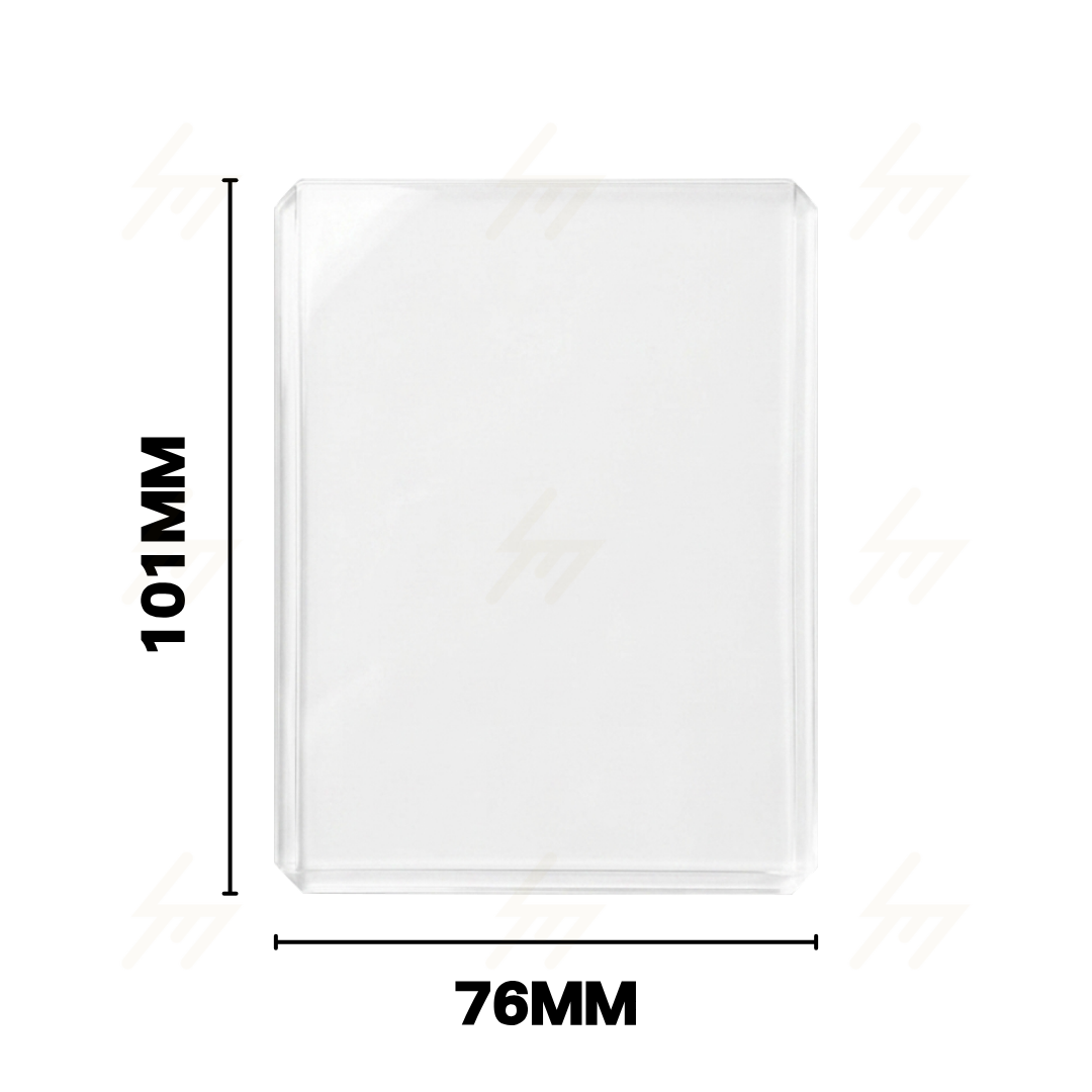 SILVERMINE Premium Toploader | 76mm x 101mm