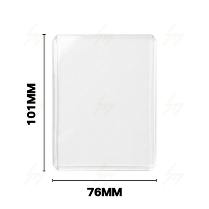 SILVERMINE Premium Toploader | 76mm x 101mm