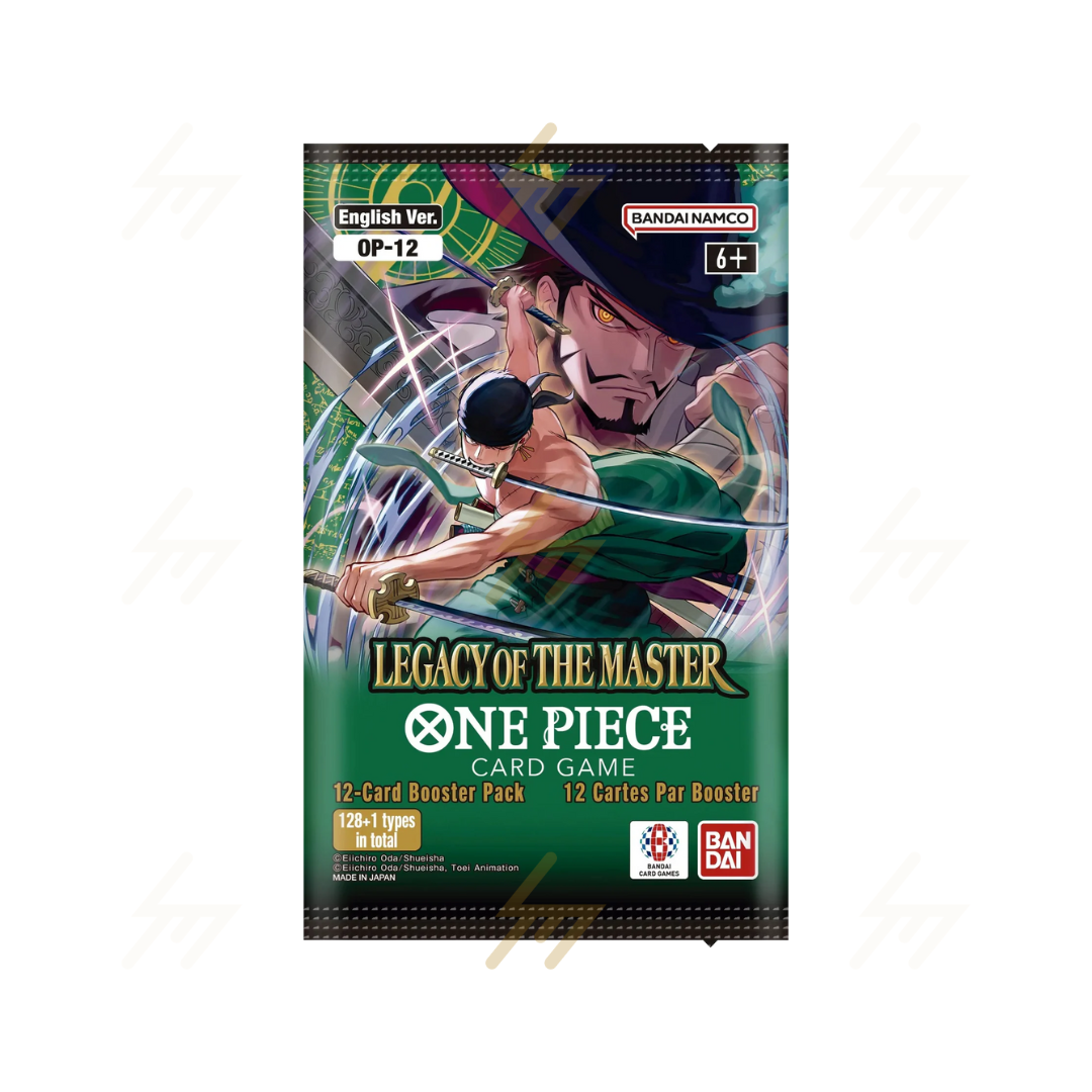 PRE-ORDER: One Piece - OP12 - LEGACY OF THE MASTER (English)