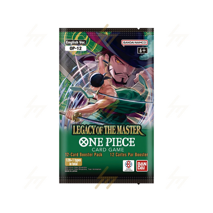 PRE-ORDER: One Piece - OP12 - LEGACY OF THE MASTER (English)