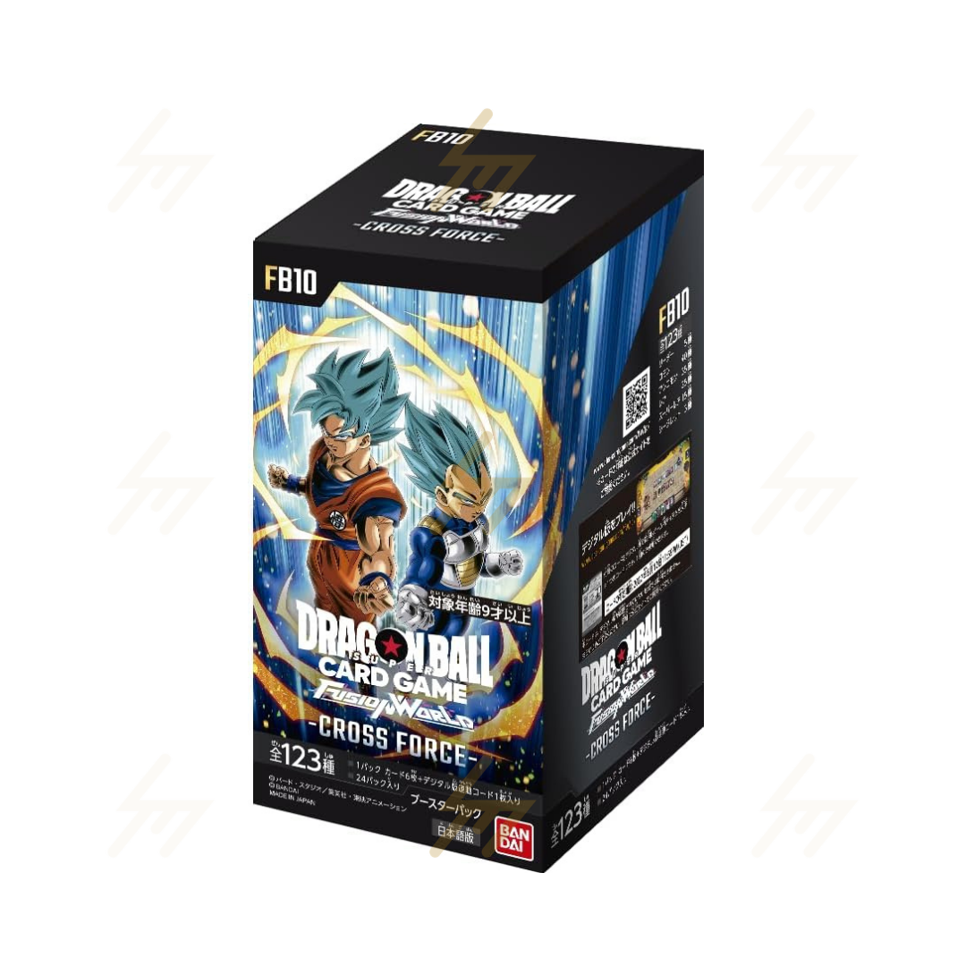 PRE-ORDER: FB10 - Dragon Ball Super Card Game Fusion World - Booster Box - CROSS FORCE (Japanese)