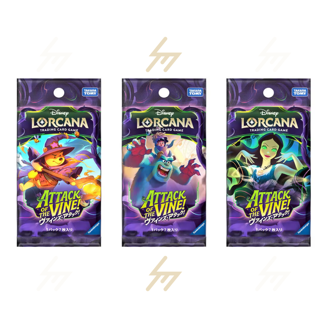 PRE-ORDER: Disney Lorcana TCG - Booster Box - Set 13 - ATTACK OF THE VINE! (Japanese)