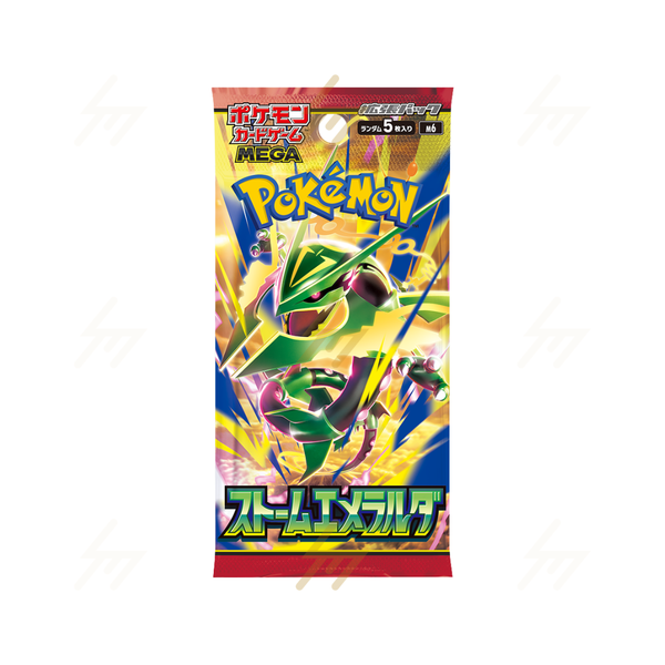 m6 - Pokemon TCG - Booster Pack - MEGA - Storm Emeralda (Japanese)