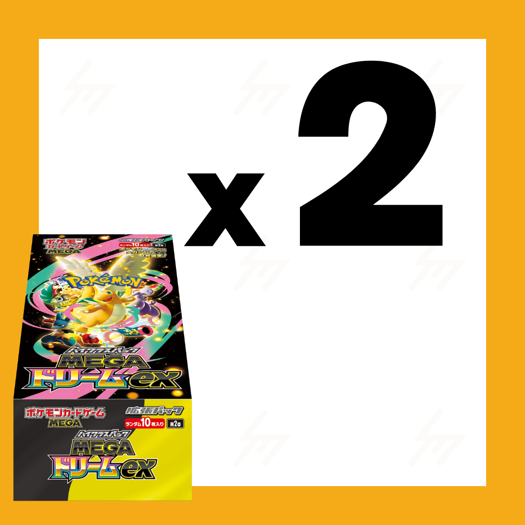 PRE-ORDER: m2a - Pokemon TCG - Booster Box - MEGA - MEGA Dream ex (Japanese)