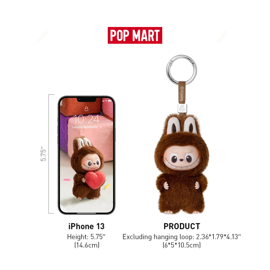 POP MART - Blind Box - THE MONSTER PIN FOR LOVE SERIES Vinyl Plush Pendant (A-M)