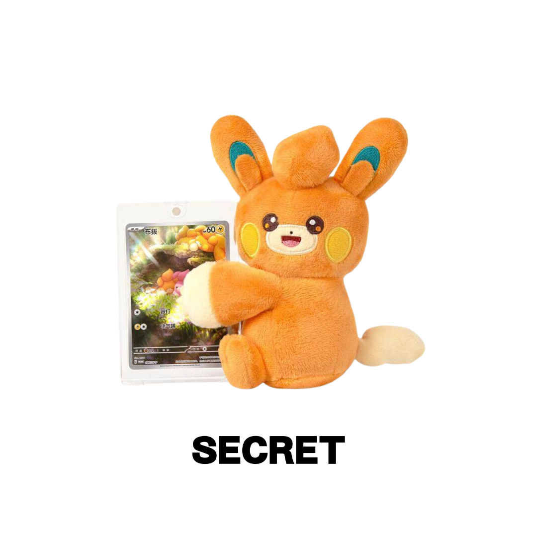 Pokemon TCG - Special Box - Cheek-to-Cheek Plush and Card Display Collector’s Box (Simplified Chinese)