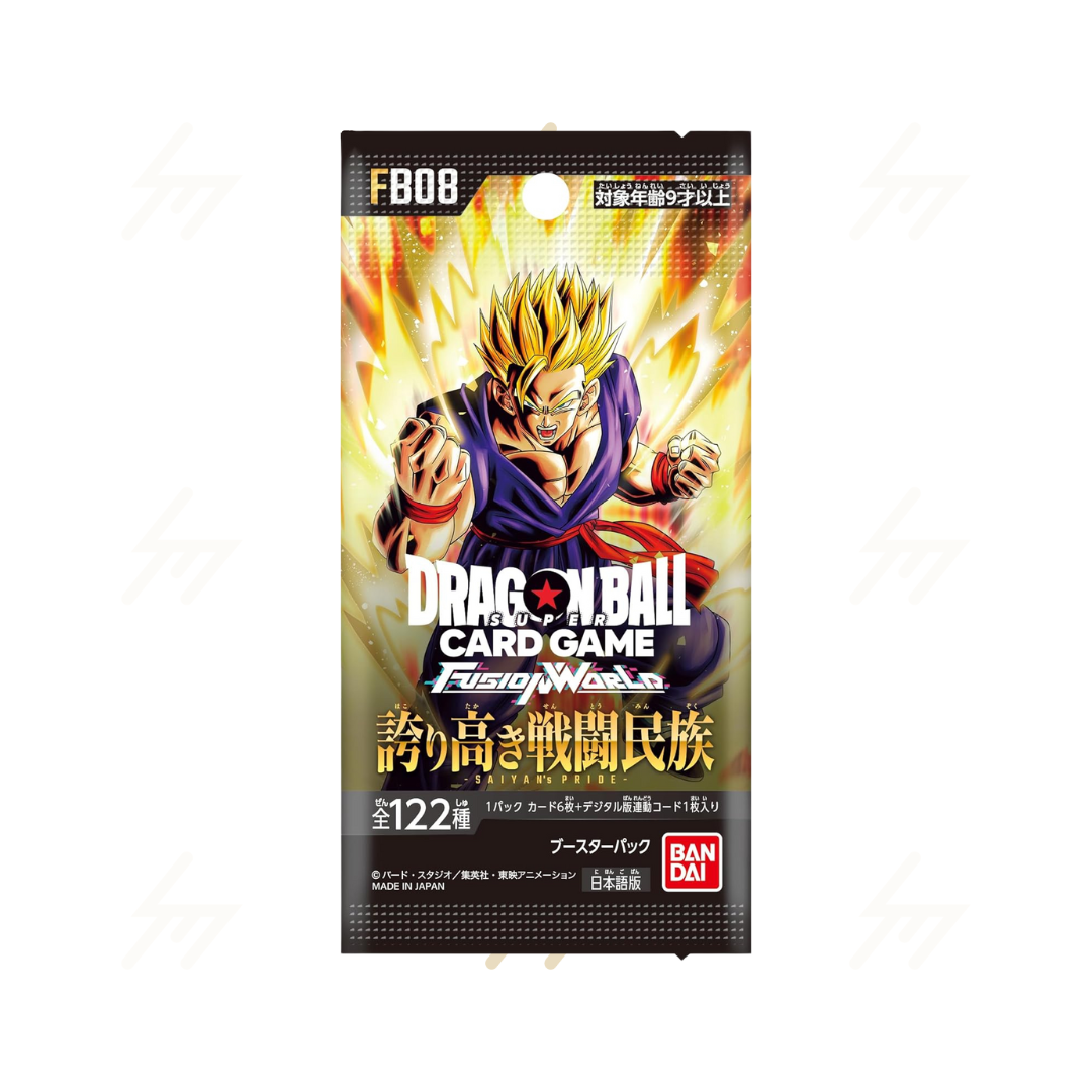 FB08 - Dragon Ball Super Card Game Fusion World - Booster Box - SAIYAN's PRIDE (Japanese)