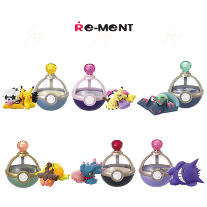 Re-Ment - Blind Box - Pokemon - Dreaming Case 4 Lovely Midnight Hours