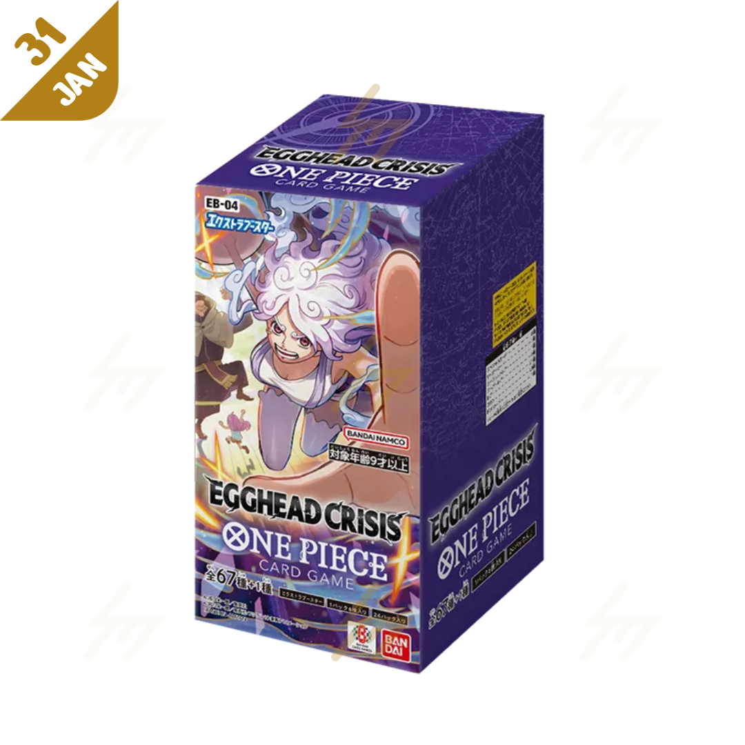 PRE-ORDER: One Piece - EB04 - Egghead Crisis (Japanese)