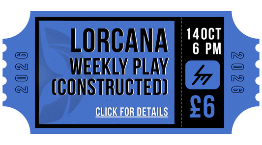 Silvermine Event: Disney Lorcana TCG - Weekly Play (Constructed) October - 14OCT