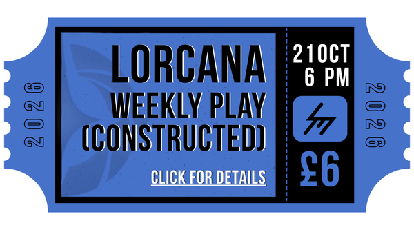 Silvermine Event: Disney Lorcana TCG - Weekly Play (Constructed) October - 21OCT