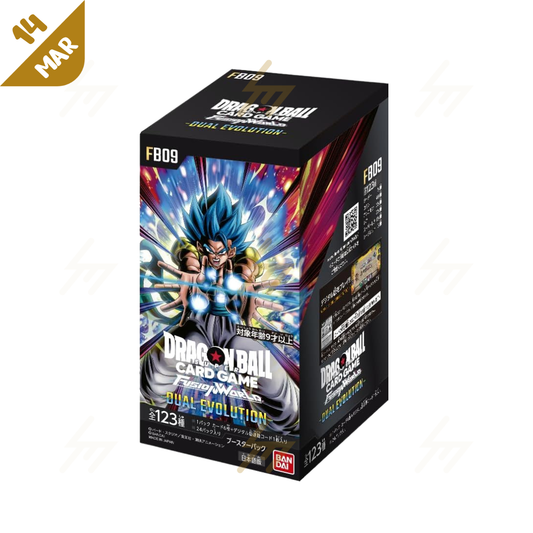 PRE-ORDER: FB09 - Dragon Ball Super Card Game Fusion World - Booster Box - DUAL EVOLUTION (Japanese)