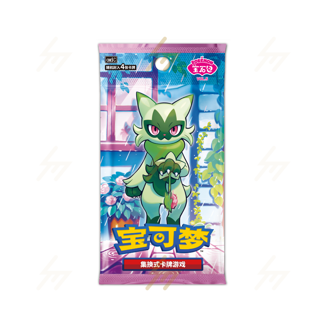 PRE-ORDER: CBB5 C - Pokemon TCG - Booster Box - GEM Pack VOL.5 (Simplified Chinese)