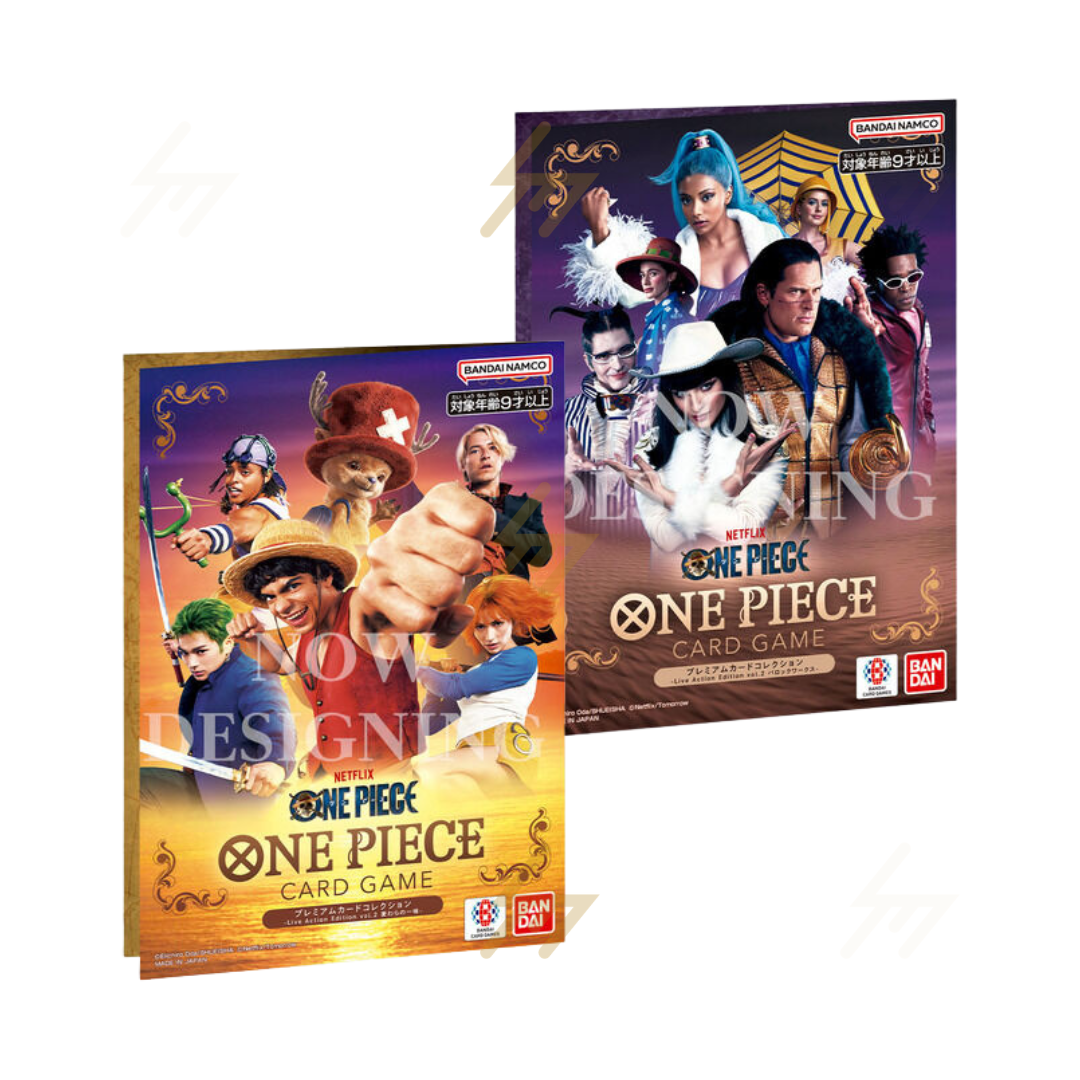 PRE-ORDER: One Piece - Premium Card Collection - Live Action Edition 2: Straw Hat Pirates & Baroque Works (Japanese)