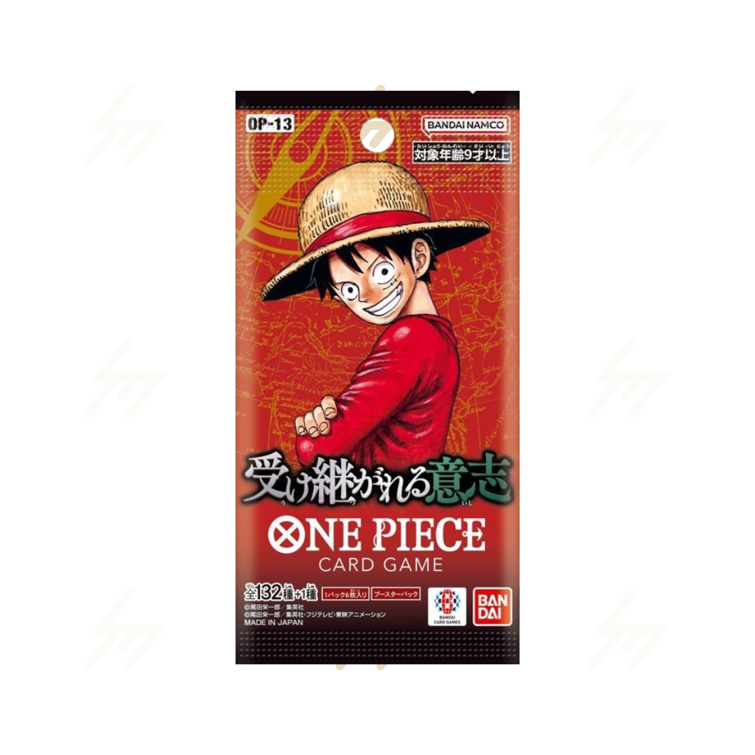 One Piece - OP13 - Booster Pack - Inherited Will (Japanese) Silvermine One Piece - OP13 - Booster Pack - Inherited Will (Japanese) Silvermine