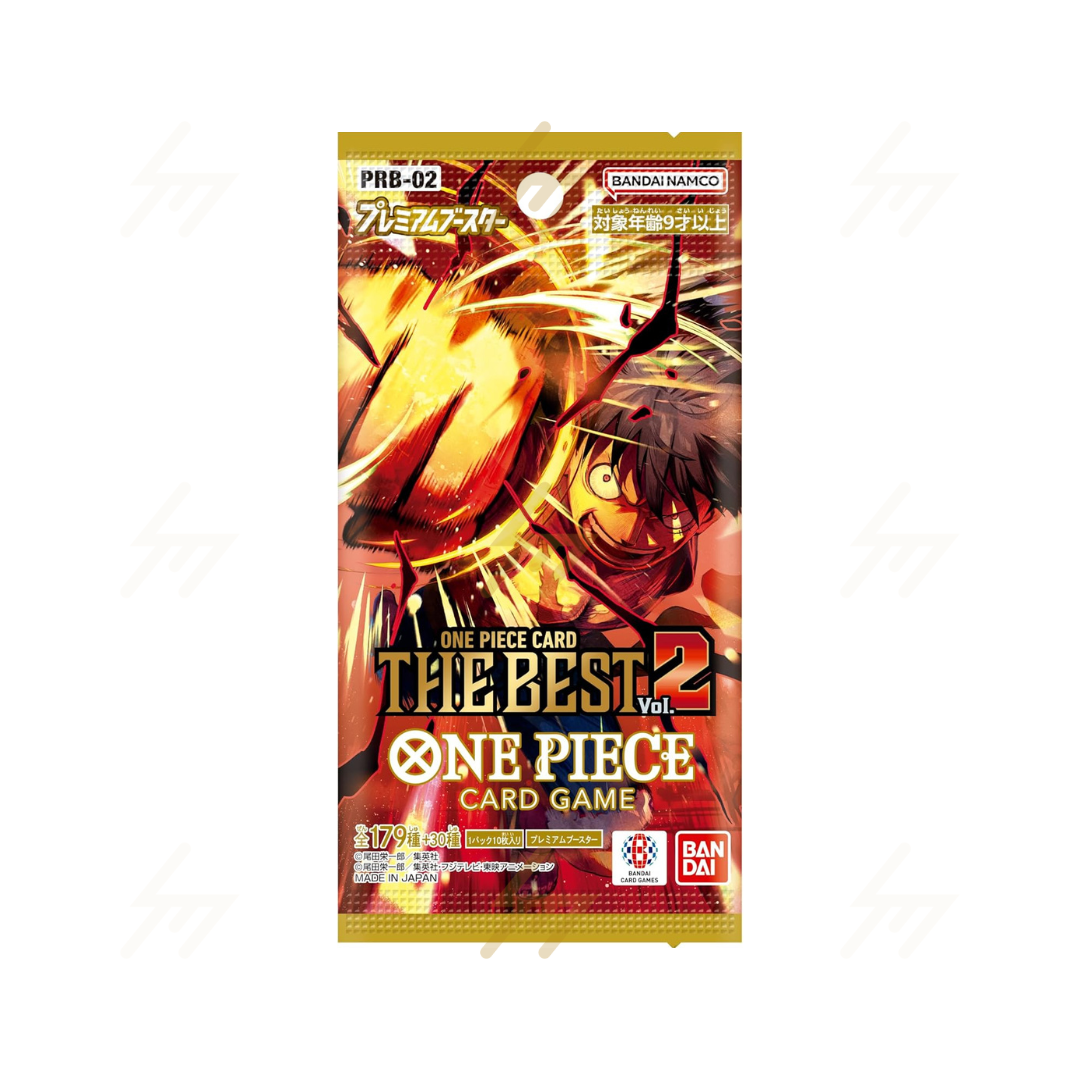 One Piece - PRB02 - Booster Pack - ONE PIECE CARD THE BEST vol.2 (Japa Silvermine One Piece - PRB02 - Booster Pack - ONE PIECE CARD THE BEST vol.2 (Japa Silvermine