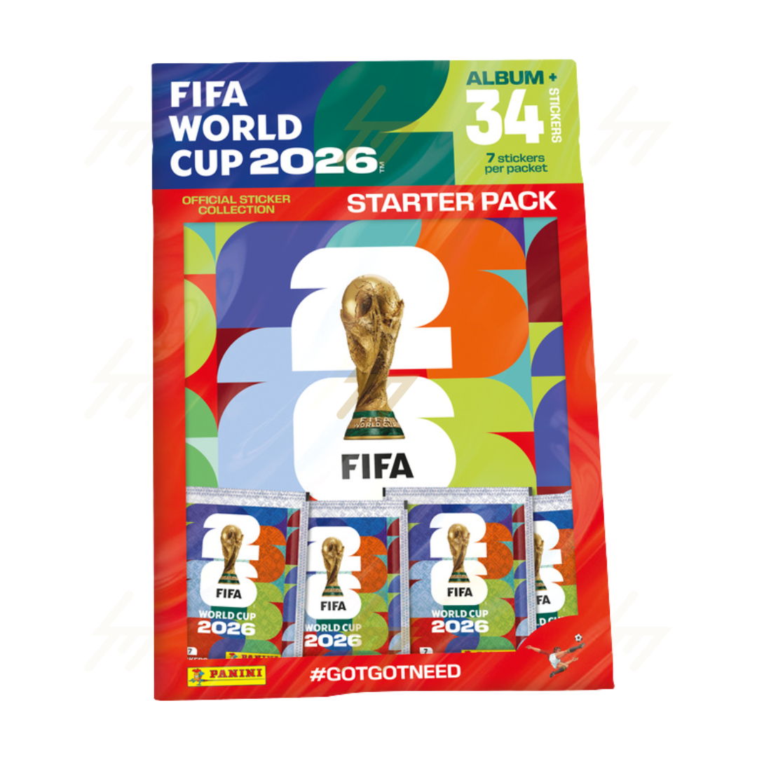 Panini - FIFA WORLD CUP 2026™ Official Sticker Collection - Starter Pack (English)