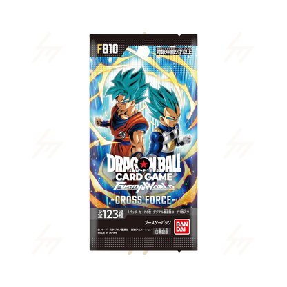 PRE-ORDER: FB10 - Dragon Ball Super Card Game Fusion World - Booster Box - CROSS FORCE (Japanese)