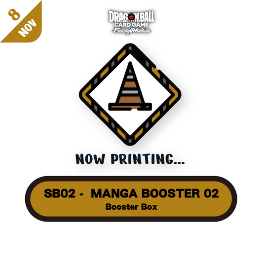 PRE-ORDER: SB02 - Dragon Ball Super Card Game Fusion World - Booster Box - MANGA BOOSTER 02 (Japanese)